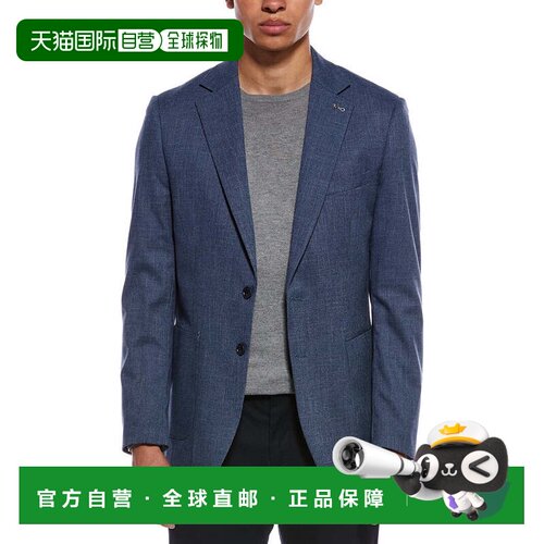 自营Scotch & Soda Modern Fit Sportcoat - blue 美国奥莱直发