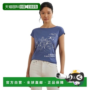美国直邮 上装 ralph 女士 T恤 lauren 1h可退