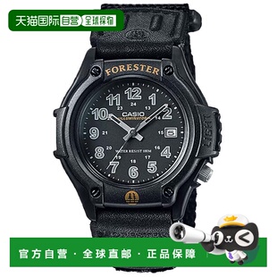 自营Casio Men's Field Watch with Black Nylon Band - FT-500WC