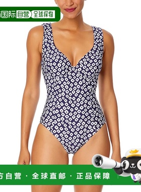 自营Anne Cole Underwire Panel One-Piece - multi 美国奥莱直发