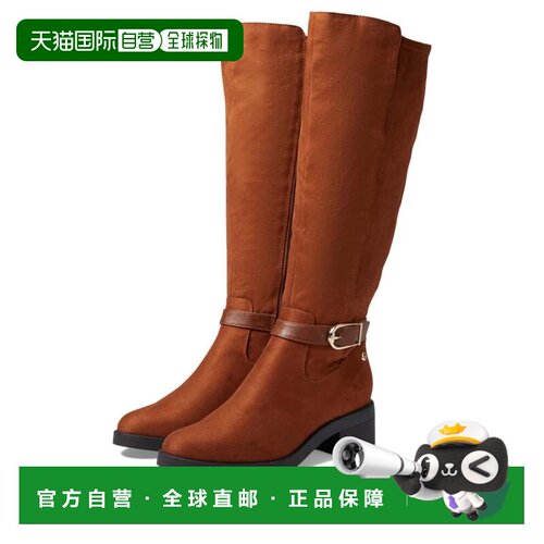 自营LifeStride Brooks I6535S2200女士核桃膝盖高骑马靴HTAT1716