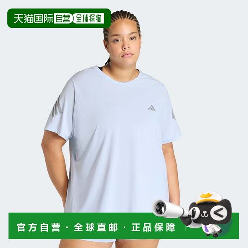 自营女款adidas ADI365 Running Climacool标志性t恤-水晶天空 美
