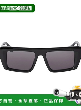 自营 off-white哈特福德米白色猫眼太阳镜-黑色-深灰色 美国奥莱