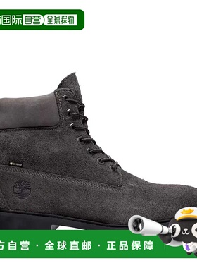 自营Timberland 6英寸Premium Vibram GTX蕾丝靴子深灰色麂皮TB0A