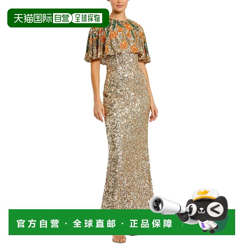 自营mac duggal  礼服/晚装 美国奥莱直发连衣裙长裙晚礼服图片