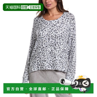 灰色 自营 睡衣休闲上衣 Karan 美国奥莱直发 Donna