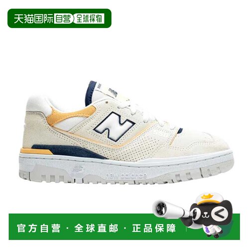 自营New Balance 550白色蓝色BBW550AB女款-白色 美国奥莱直发