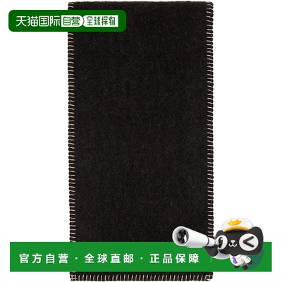 1h可退 香港直邮潮奢 Lemaire 女士 棕色 Cocotte Fluffy 围巾 AC