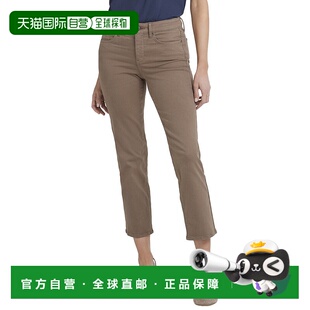 直筒裤 自营 美国奥莱直发新款 多 NYDJ小玛丽莲香直筒牛仔裤
