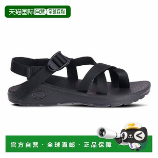 美国奥莱直发 纯黑色 自营chaco男式 Zcloud凉鞋