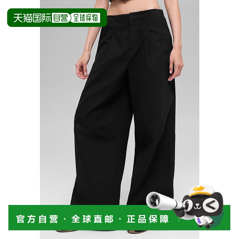 美国直邮Alo Yoga 高腰 Main Character 阔腿裤 - 黑色休闲