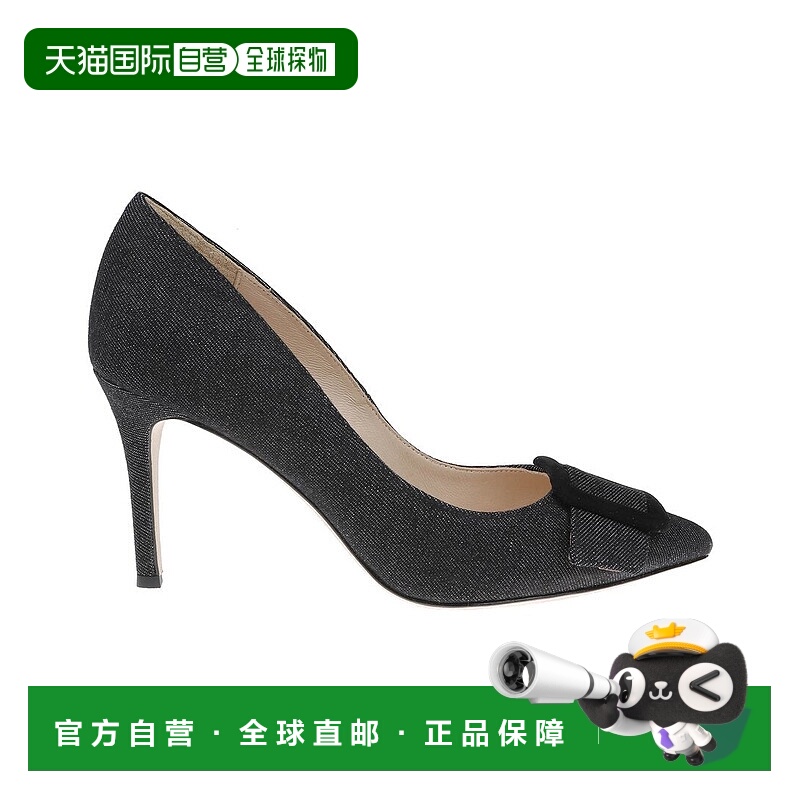 自营 l'agenceL’AGENCE Helene牛仔运动鞋-黑色 美国奥莱直发