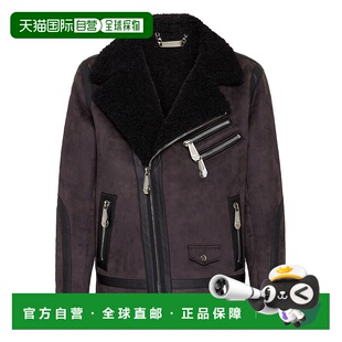 Jacket pleinBiker philipp 美国奥莱 Plein black Iconic 自营
