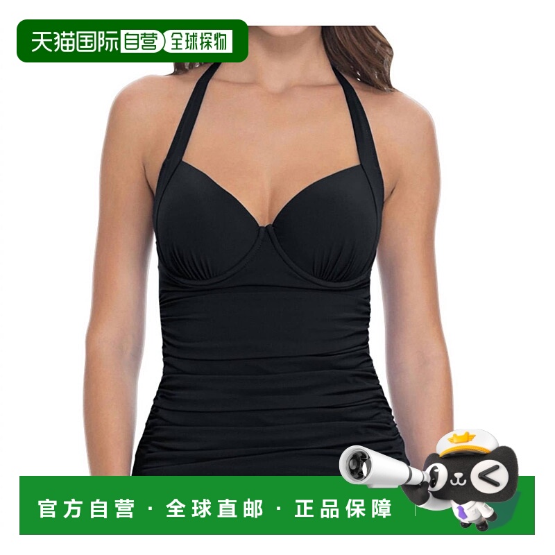 自营 profile by gottexD 杯钢托挂脖分体泳衣 Tutti Frutti Blac