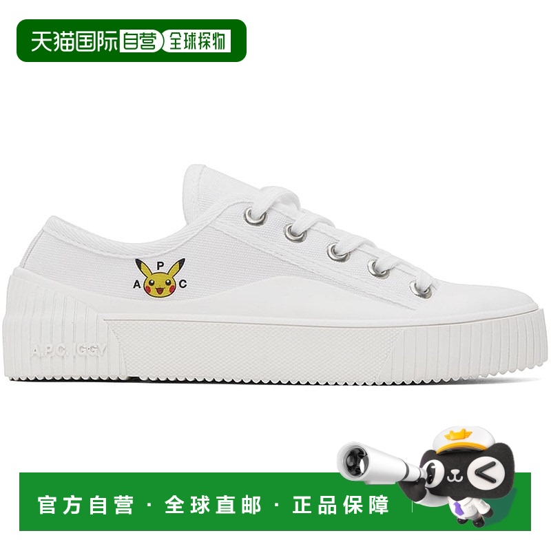 1h可退 香港直邮潮奢 A.P.C. 女士 白色 Pokemon 系列 Iggy Basse