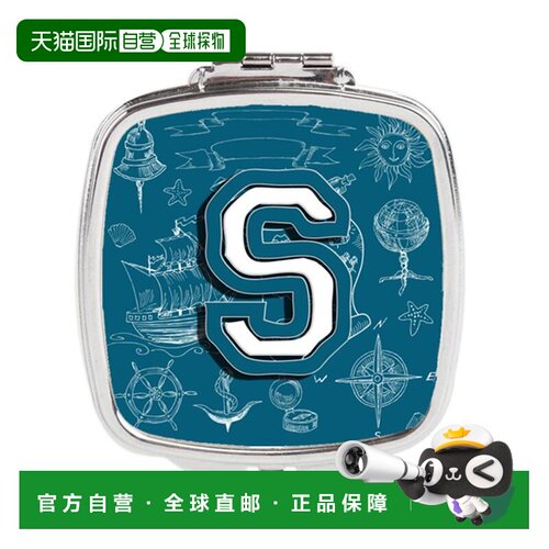 自营Carolines Treasures CJ2014-SSCM 字母 S 海涂鸦首字母正品
