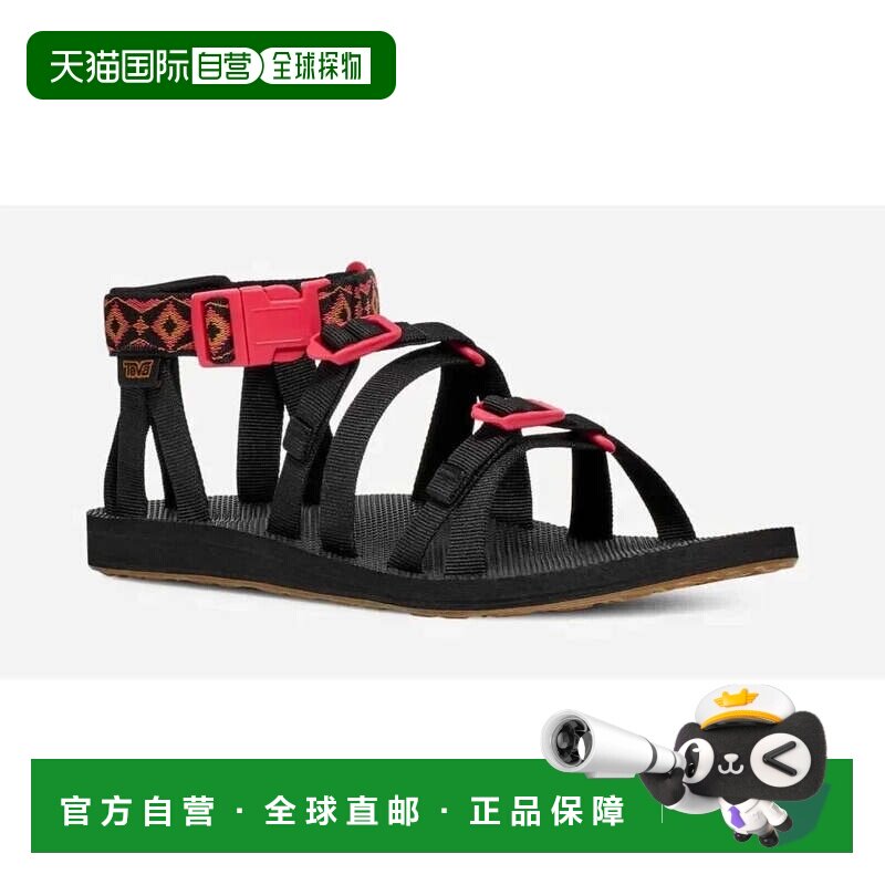自营Teva 90S Original Alp Revive 1153652-SVL凉鞋男士黑色踝带
