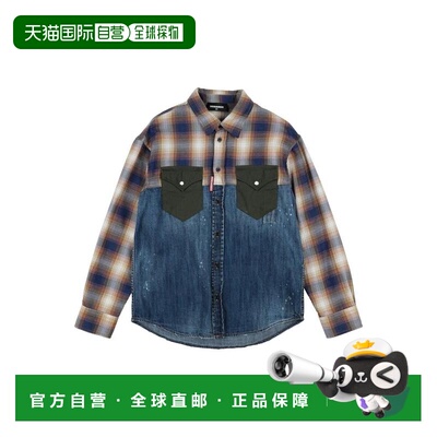 1h可退 【美国直邮】Dsquared2DSQUARED2|牛仔衬衫
