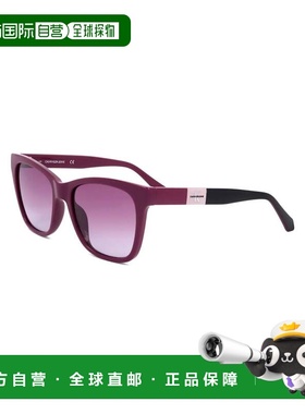 自营Calvin Klein Plastic Women's Sunglasses - purple 美国奥