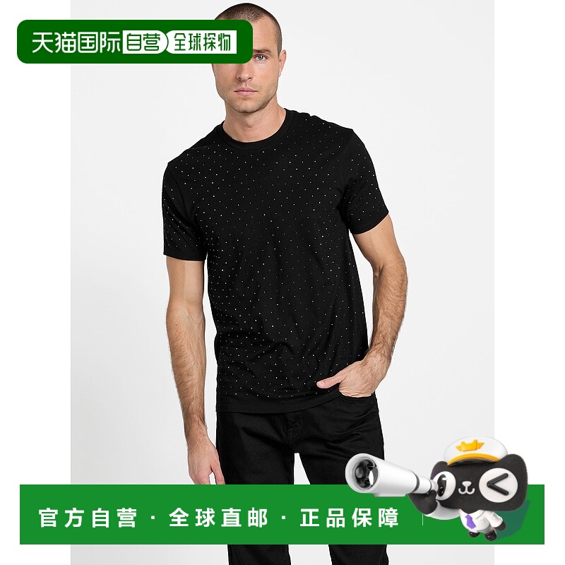 自营guessNicoh Crewneck Tee - black 美国奥莱直发