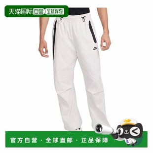 WOVEN TECH OVERSIZED PANTS 美国奥莱直 自营MENS brown NIKE