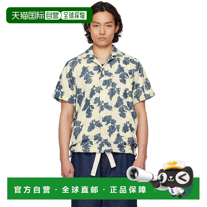 香港直邮潮奢 OAS 男士 灰白色 & 蓝色 Sail Contraste Cuba Terr