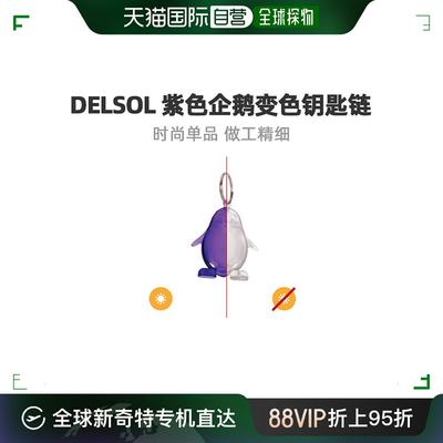 美国delsol紫色钥匙链潮流