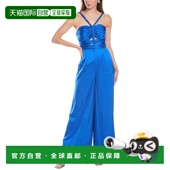 蓝色 自营 美国奥莱直发性感吊带 Twist 连体裤 AMUR Kirah