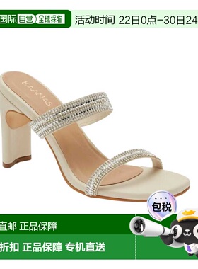 自营KAANAS Celine Double Diamond Band Heel Bronze  CELINE-BR
