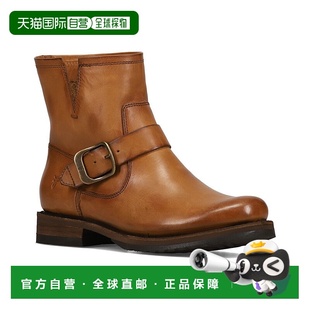 Veronica brown Flex Bootie 美国奥莱直发 Leather 自营Frye