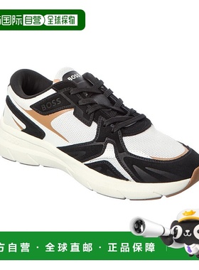 自营Hugo Boss Owen Suede跑步鞋-灰色 美国奥莱直发