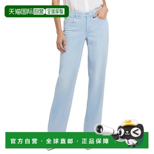 自营NYDJ Bailey Clear Waters Straight Leg Jean - blue 美国奥