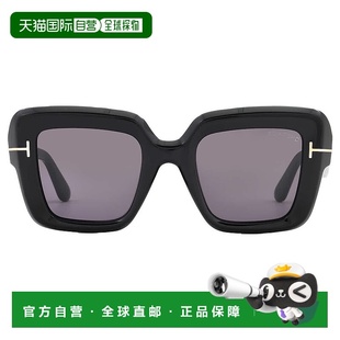 Smoke Square Ladies 自营Tom FT1157 Esme Sunglasses 01A Ford