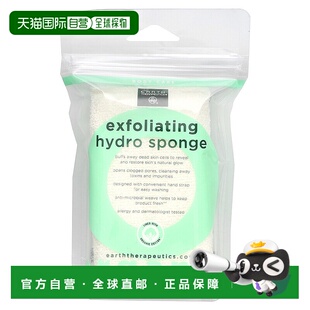 香港直邮Earth Therapeutics，去角质水海绵，长方形，1 块正品