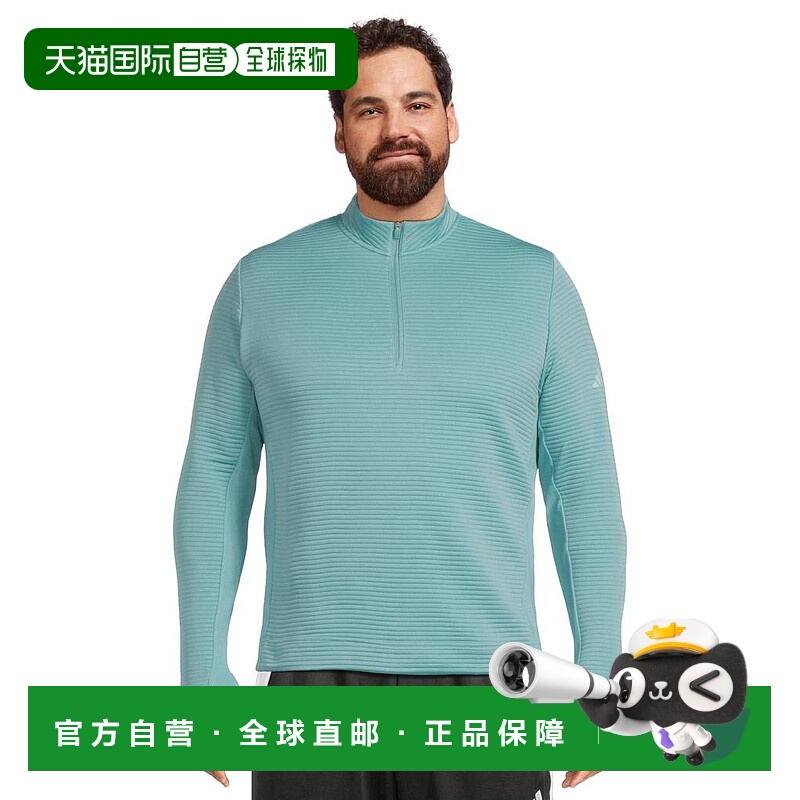 1h可退 【美国直邮】adidas 男士 帽衫运动夹克衫