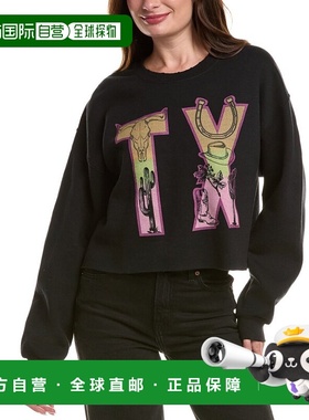 自营Project Social T TX生麻运动衫-黑色 美国奥莱直发