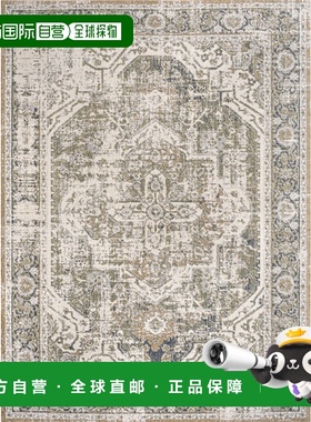 自营 jonathan yKeesha Bold 仿旧奖章短毛绒可机洗蓝色/奶油色 4