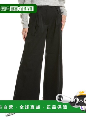 自营 all saintsAllSaints Hally长裤-黑色 美国奥莱直发裤子