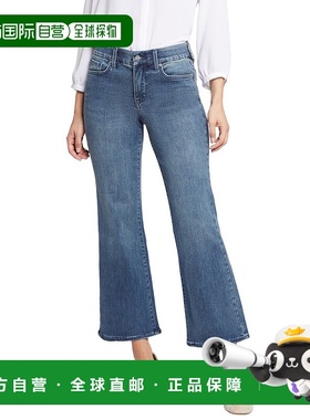 自营NYDJ Petites Waist Match Relaxed Playlist Flare Jean - b