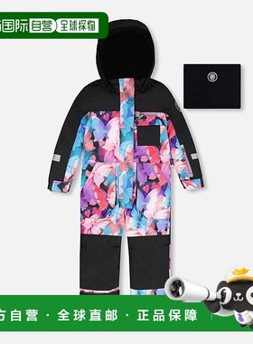 自营deux par deuxOne-Piece Play Snowsuit Black Butterfly Pri