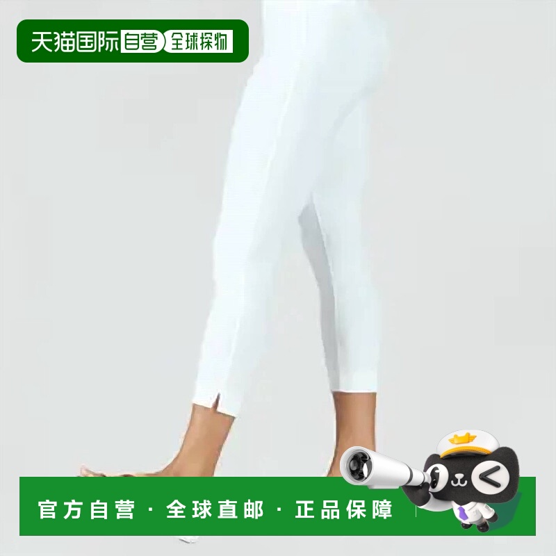 自营 clara sunwoo白色经典拉式七分裤 美国奥莱直发休闲裤