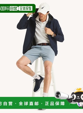 自营Nautica Mens Packable Seam-Sealed Jacket - blue ribbon