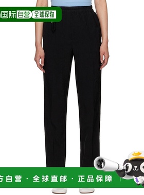 1h可退 香港直邮潮奢 SHANG XIA 女士 独家发售黑色长裤 WBP267TB