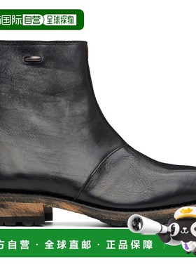 1h可退 香港直邮潮奢 Our Legacy 男士 黑色 Engine 踝靴 A4247ED