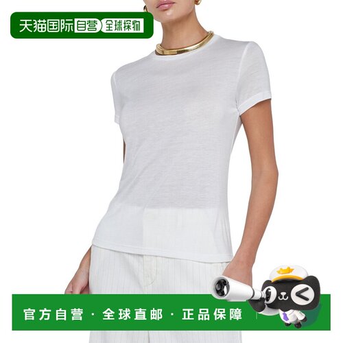 自营L'AGENCE Elli顶级-白色 美国奥莱直发
