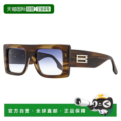 自营Victoria Beckham Women's B-Monogram Rectangle Sunglasses