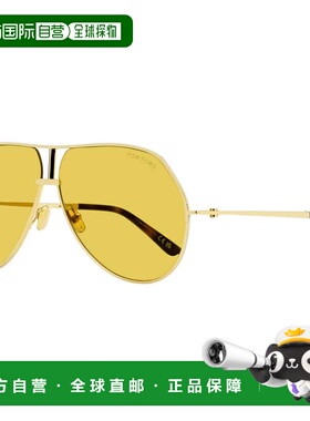 自营Tom Ford男士Rickie-02太阳镜TF1281 30E金/哈瓦那63mm-30e