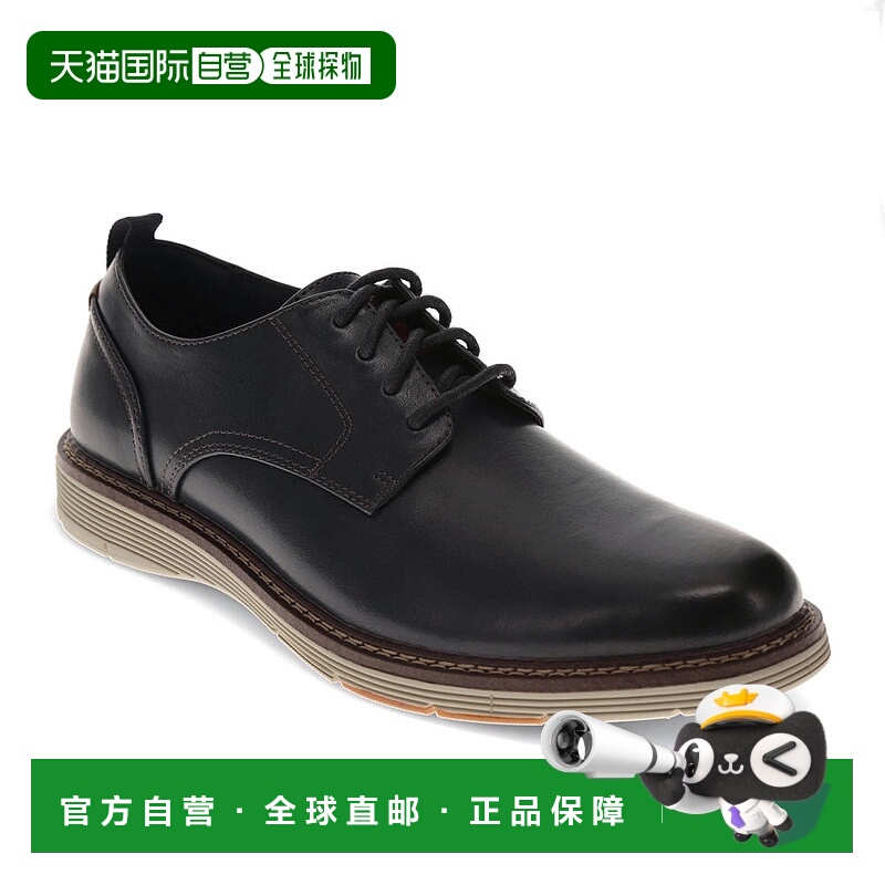 自营Dockers男式Easedale连衣裙休闲系带牛津鞋-海军蓝 美国奥莱