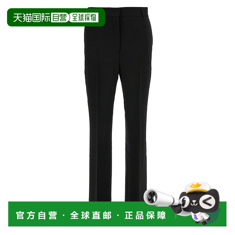 1h可退 香港直邮潮奢 TOTÊME 女士 腰带环羊毛休闲裤 241WRB1056F