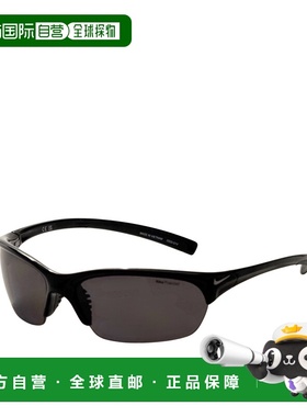 自营Nike Men's 63 mm Black Sunglasses - black 美国奥莱直发